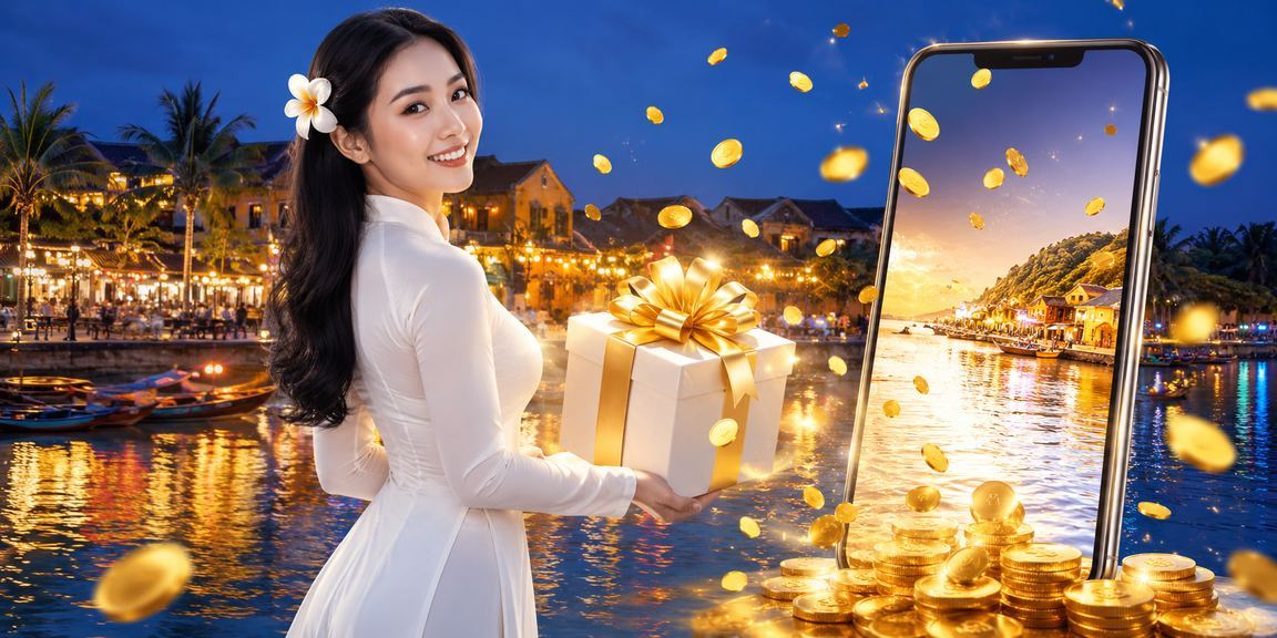 Phụ nữ mặc áo dài tại Sapa nhận thưởng hoàn tiền cashback trong không gian núi rừng